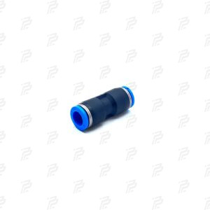 Plug connection straight