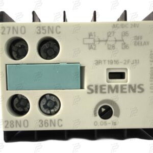 Auxiliary switch block time delayed