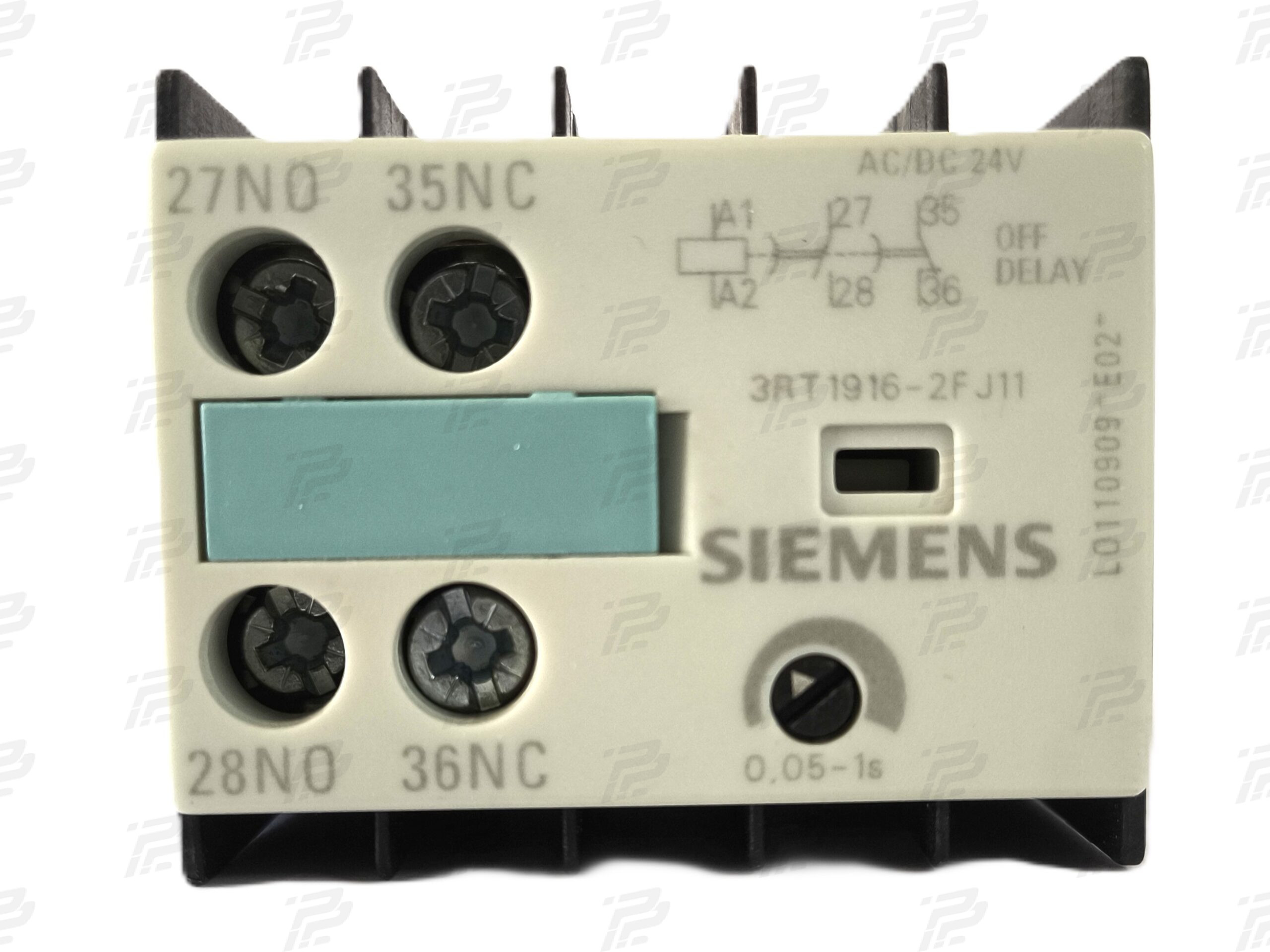Auxiliary switch block time delayed