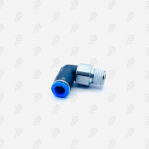 Rotary push-in fitting