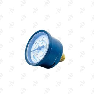Flange pressure gauge