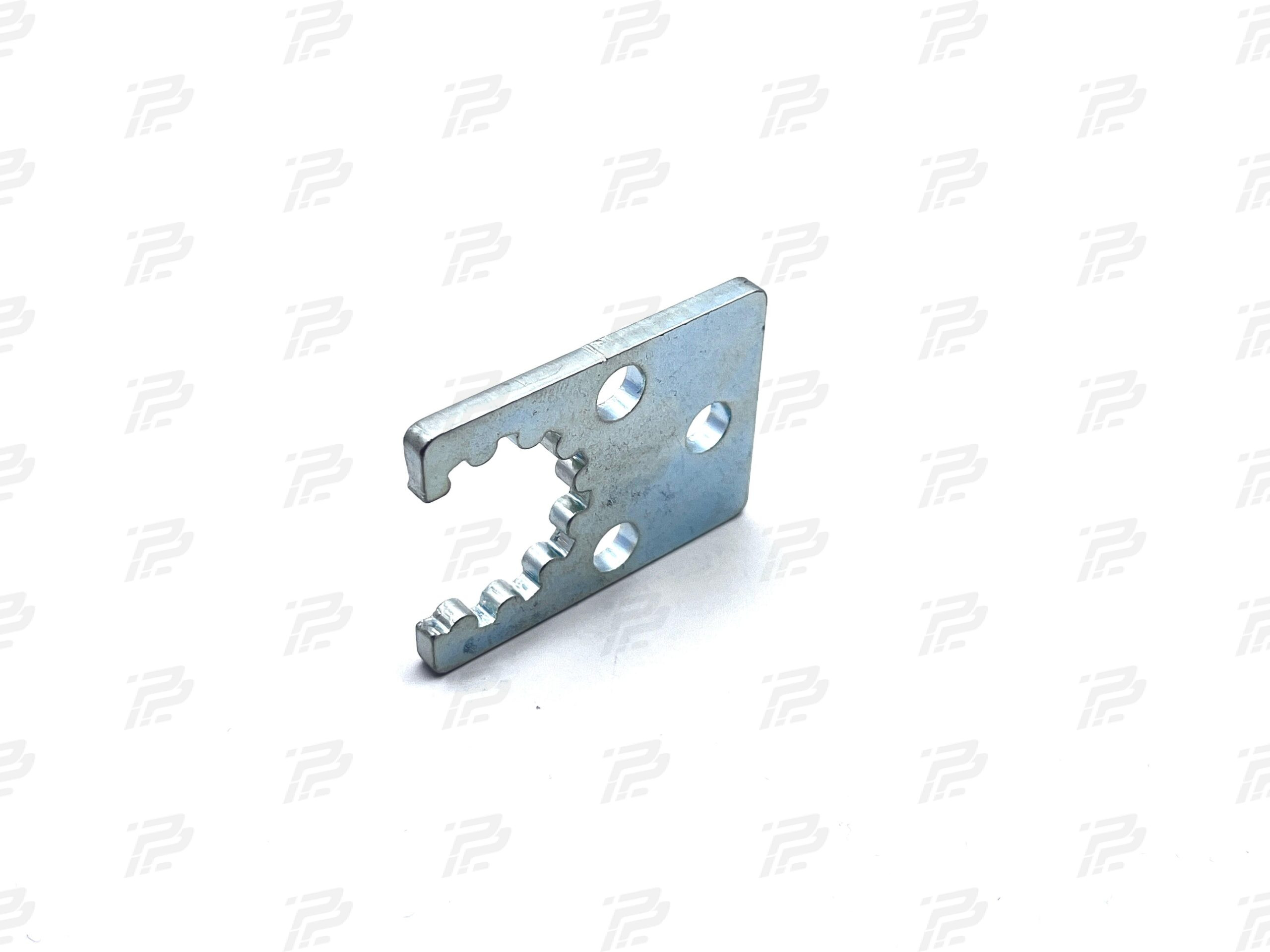 Locking plate / fixing plate trapezoidal threaded nuts
