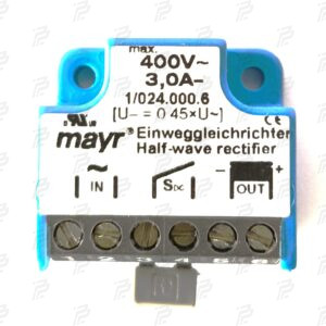 Einweggleichrichter Fa.Mayr