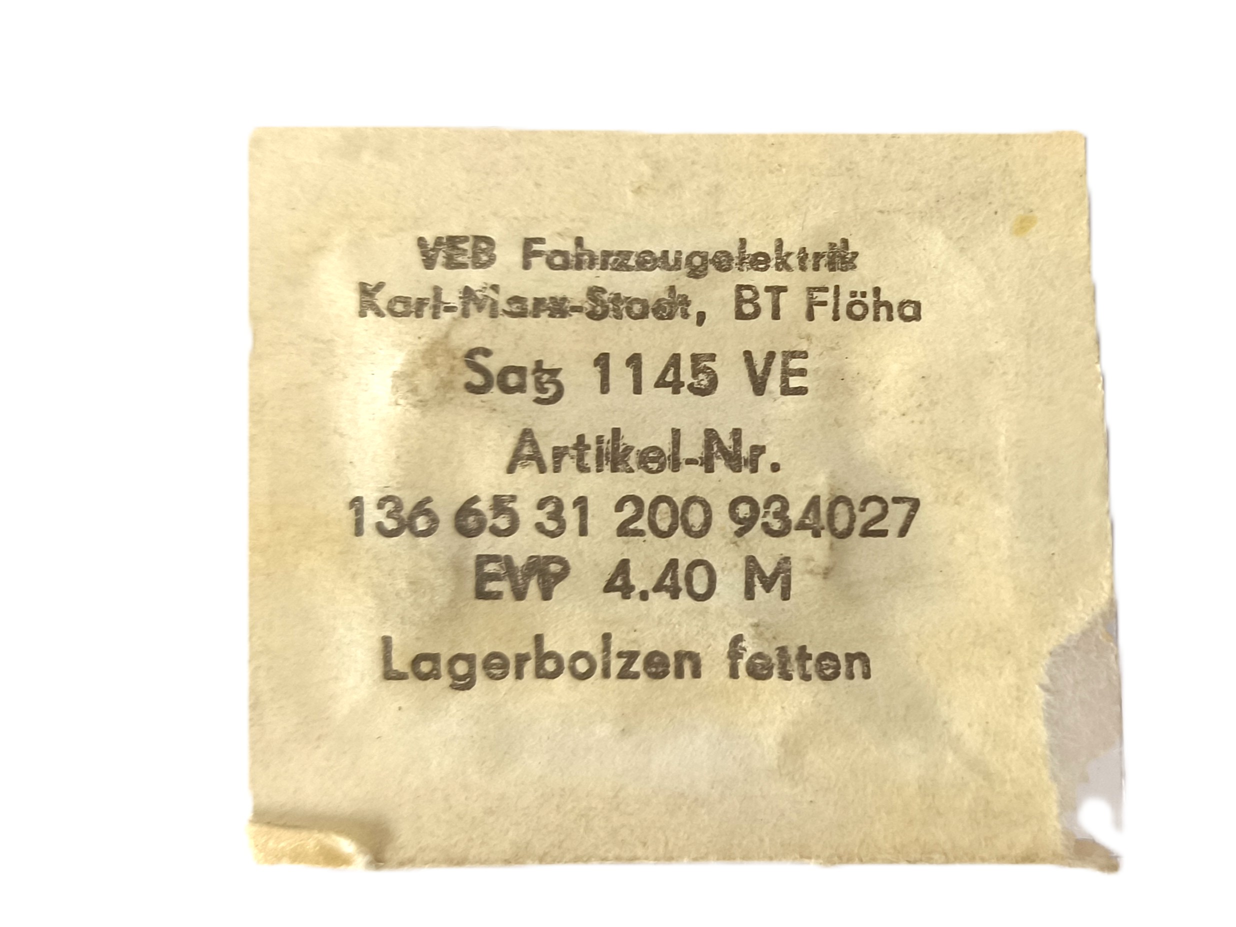 Unterbrecherkontakt für Trabant 601