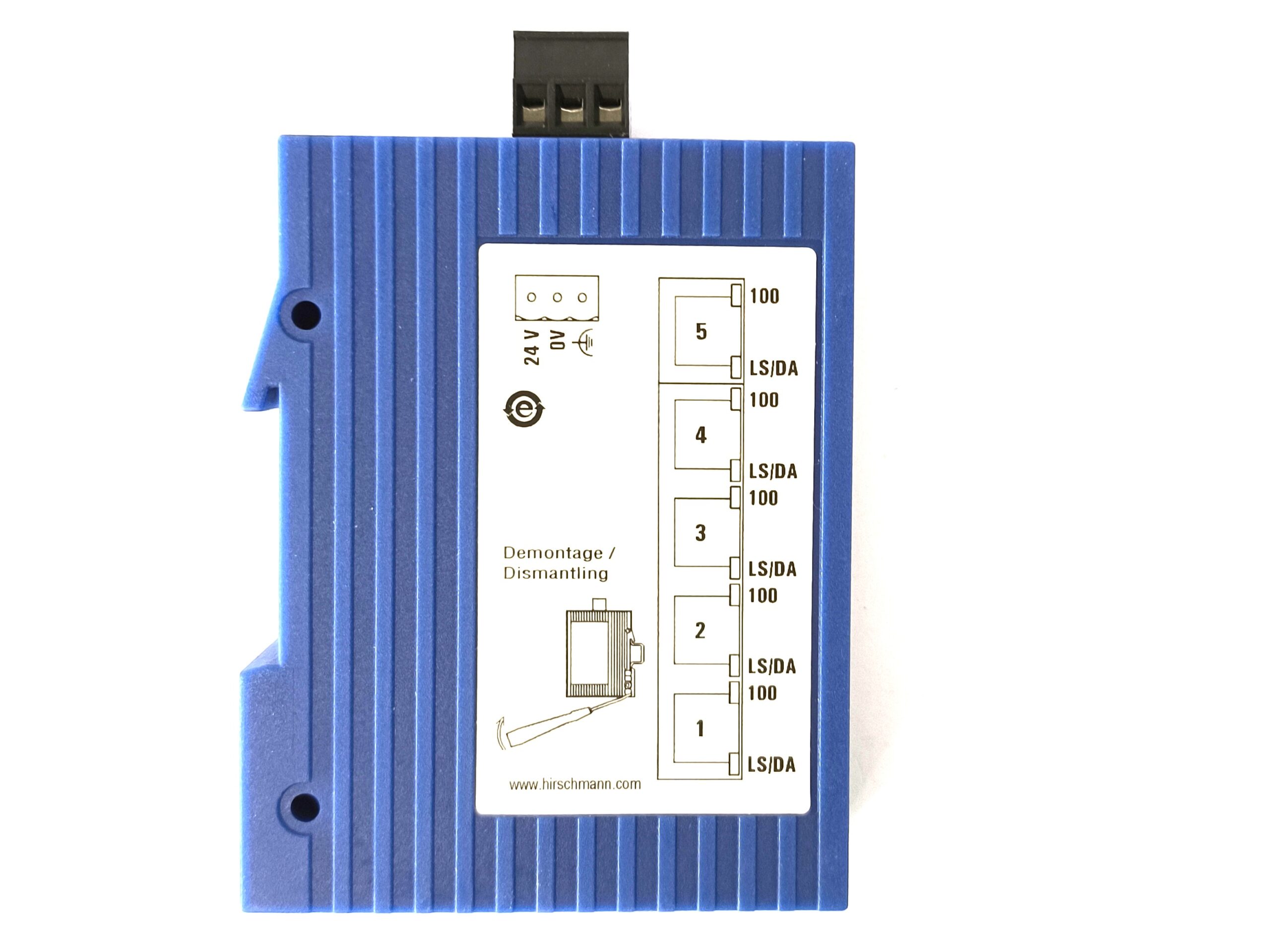 Mini Industrial 5-Port Gigabit Ethernet Switch