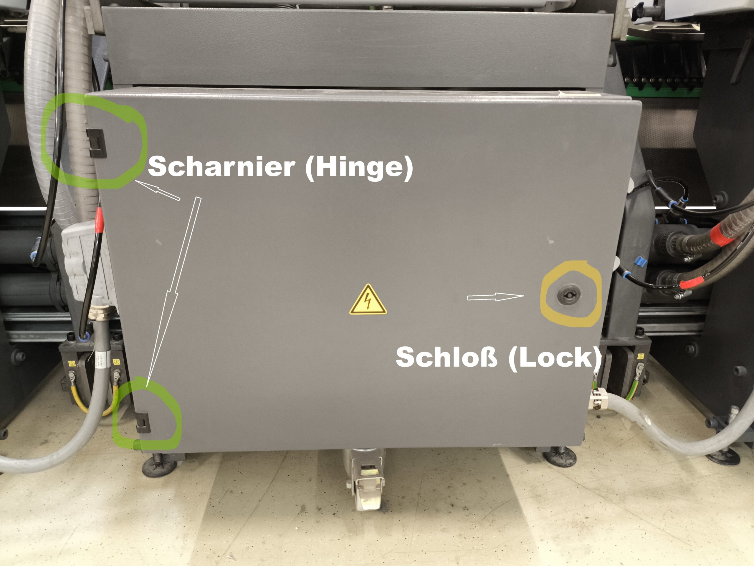 Schaltschrankscharnier
