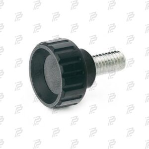 Knurled screw
